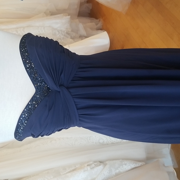 David's Bridal | Dresses | Davids Bridal Dress In Marine | Poshmark